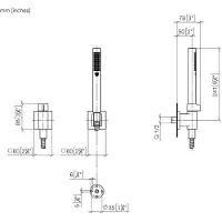 Dornbracht 27809985-00 Schlauchbrausegarn. Symetrics