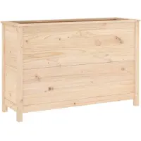 vidaXL Hochbeet 119,5x40x78 cm Massivholz Kiefer