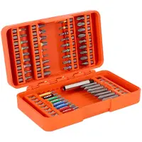 Bahco 1/4" Bit-Satz für Schlitz-/Phillips-/Pozidriv-/Innensechskant-/ TORX/TORX Tamper/Robertson-Schra