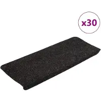 vidaXL Stufenmatten Selbstklebend 30 Stk. Anthrazit 65x24,5x3,5 cm