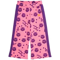 Mini Rodini Jogginghose Squiggly Cats 2513011828 Rosa Relaxed Fit