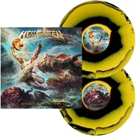 Suburban Giants&Monsters(Giant Black Yellow Vinyl) D-side etched