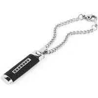 Big Buy Cooking Brosway Schlüsselanhänger BDD03 Edelstahl Schwarz Unisex