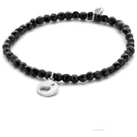 CO88 Collection Stylisches Damen-Armband in Schwarz aus der CO88 Kollektion 8CB-90161