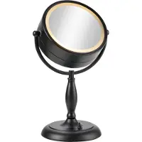 Markslöjd Face 1 Tischleuchte Black - , Schwarz, für Schlafzimmer, Metall