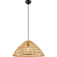 Markslöjd Capello Pendelleuchte Natural - , Capello, dimmbar, Holz, für Wohnzimmer, Bambus, Skandinavisch