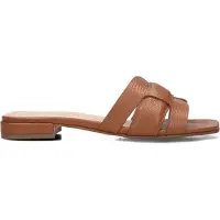 Stefano lauran Damen Pantoletten 24050 - Cognac - Größe 40