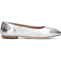 Notre-V Damen Ballerinas 08-311 - Zilver - Größe 37