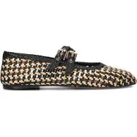Inuovo Damen Ballerinas D47001 - Zwart - Größe 42