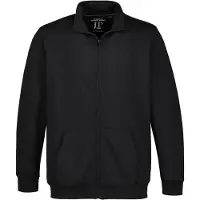 JP 1880 Sweatjacke in schwarz | Gr.: 7XL