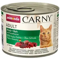 Animonda Carny Adult Rind + Reh mit Preiselbeeren 12 x 200 g