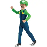 Super Mario - Super Mario Costume - Luigi