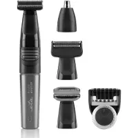 Eta Blade Master Multi-Groomer I 5 in 1 Rasierer I Nass- und Trocken I 50min Laufzeit I 3.2V Li-Ion-Akku I Bartschneider I Haarschneider
