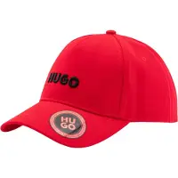 HUGO Baseball Cap mit 3D Logostickerei, verstellbarer Verschluss, unisex