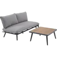 Royal Garden Antao Sofa Set Grau