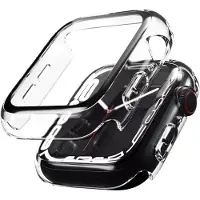 Vonmählen Thin Case - Schutzhülle für Apple Watch, Serie 8 + 9, Case 41mm, Transparent