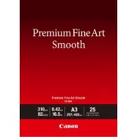 Canon FA-SM1 Premium Fine Art Smooth Papier A3 – 25 Blatt, 310 g/m², A3, 25 Blätter, 420 µm