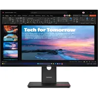 Lenovo ThinkVision T27QD-40 Monitor, 68,6 cm (27"), 2560 x 1440 Pixel, Wide Quad HD, LED, 6 ms, Schwarz