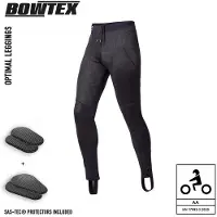 Bowtex Optimal Level AA Motorradleggings Herren Spandex schwarz, S
