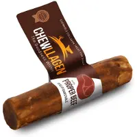 Chewllagen Rinderroulade Hundesnack 12.5cm 35 Stücke