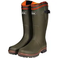 Dam Flex Neoprene Rubber Boots Herren (Olive) Größe 46