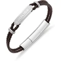 Police Herrenarmband Police PEAGB0040103 Braun