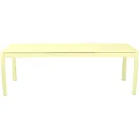 Fermob RIBAMBELLE Tisch mit 2 Einlegeplatten aus Aluminium 149/234x100 cm
