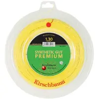 Kirschbaum Tennissaite Synthetic Gut Premium (Allround+Haltbarkeit) gold 200m Rolle