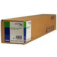 Epson Singleweight Matte Papierrolle und Tintenpackung, 24" x 40 m, 120 g