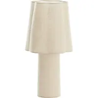 Light & Living - Tischleuchte Musaby - Natürlich - Ø25cm Tischlampe - Nachttischlampe, Wohnzimmer, Schlafzimmer