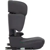 Bebeconfort Hera Fix i-Size Sitzerhöhung, ISOFIX-Kindersitz, Zusammenklappbar, kompakt und leicht, ab 3,5 Jahre bis zu 12 Jahren, Mineral Graphite