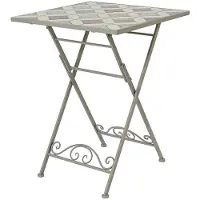 Lifetime Table Klapptisch Bistró Table Klapptisch 58 x 58 x 76 cm Mosaik