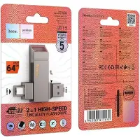 Hoco Memory cards pendrive USB A + USB C UD15 64GB USB3.2