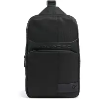 Piquadro Wollem Mono Sling Bag Black