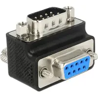 DeLOCK 65593, VGA, VGA, Schwarz, Silber
