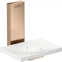 Hansgrohe AXOR Universal Rectangular Seifenschale, Metall, Ablage Glas, 42605