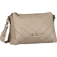 Travelite Umhängetasche Barbara Cozy Trio Crossbody Bag Sand beige