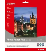 Canon SG-201 photo paper plus semi-gloss 260 grams 20 x 25 cm (20 vel) - Fotopapier