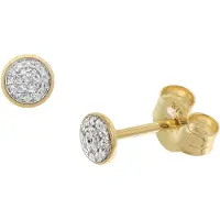 GLIZZ GL8635 Damen Diamant-Ohrringe Gold 333/8K Ohrstecker