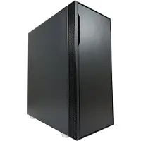 LC-Power LC-8000B-ON, Midi Tower, PC, Schwarz, ATX, EATX, micro ATX, Mini-ITX, Metall, Kunststoff, Gaming