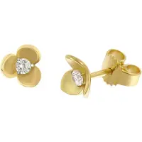 GLIZZ GL8318 Damen-Ohrringe Gold 333/8K Zirkonia Ohrstecker