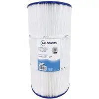 Allspares Wasserfilter für Whirlpool/Pool Filterkartusche geeignet für Hayward StarClear CX760RE / CX0760RE / C751 / C0751 | Ø227x441mm