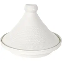 Home Deco Factory 2tlg.Set: Servierplatte mit Deckel - Ø 25,5 cm - onesize