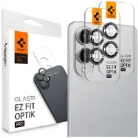 Spigen Optik Pro EZ Fit Lens Protector 2er-Pack für das Samsung Galaxy S25 Edge - Transparent