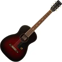 Gretsch Jim Dandy Parlor Walnuss Tief Cherry Burst