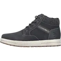 Rieker Herren Winter Schnürboot schwarz
