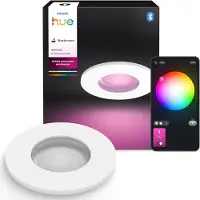 Philips White and Color ambiance Hue Xamento Einbauspot, Bluetooth/Zigbee, Weiß, GU10, Multi, 2000 K, 6500 K