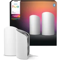 Philips Hue White and Color ambiance Hue Play Wallwasher, Intelligente Tischleuchte, Bluetooth/Zigbee, Weiß, Synthetik, Multi, 2000 K