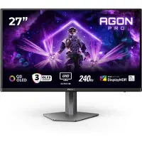 AOC G2 AG276UZD, 67,3 cm (26.5"), 3840 x 2160 Pixel, 4K Ultra HD, OLED, 0,03 ms, Schwarz