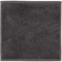 Cawö Gesichtshandtuch Pure Uni Basalt (6er Set)